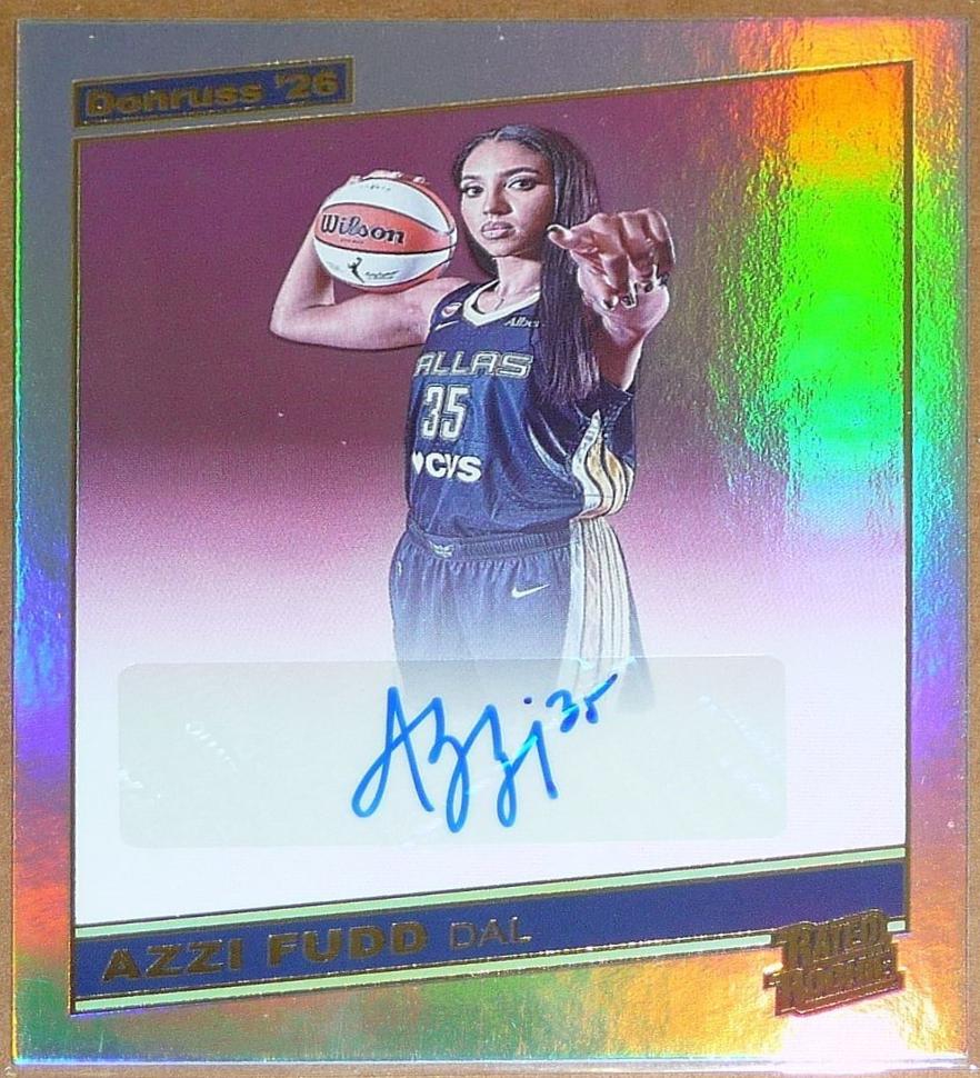 Azzi Fudd #15 2026 2026 Donruss WNBA Retro 1986 Signatures