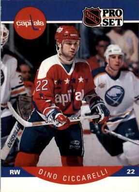 Dino Ciccarelli #308 Hockey Cards 1990 Pro Set