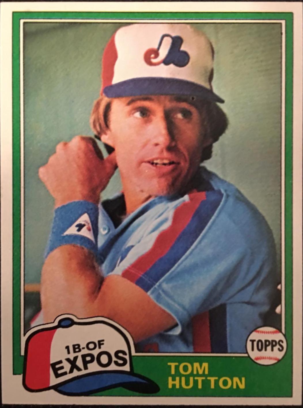 Tom Hutton (1981 Topps)