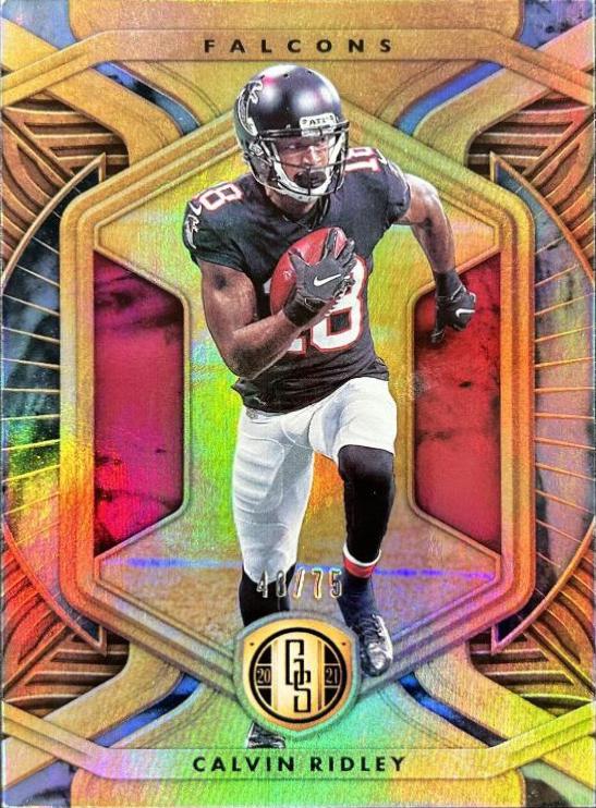 Calvin Ridley #4 Football Cards 2021 Panini Gold Standard