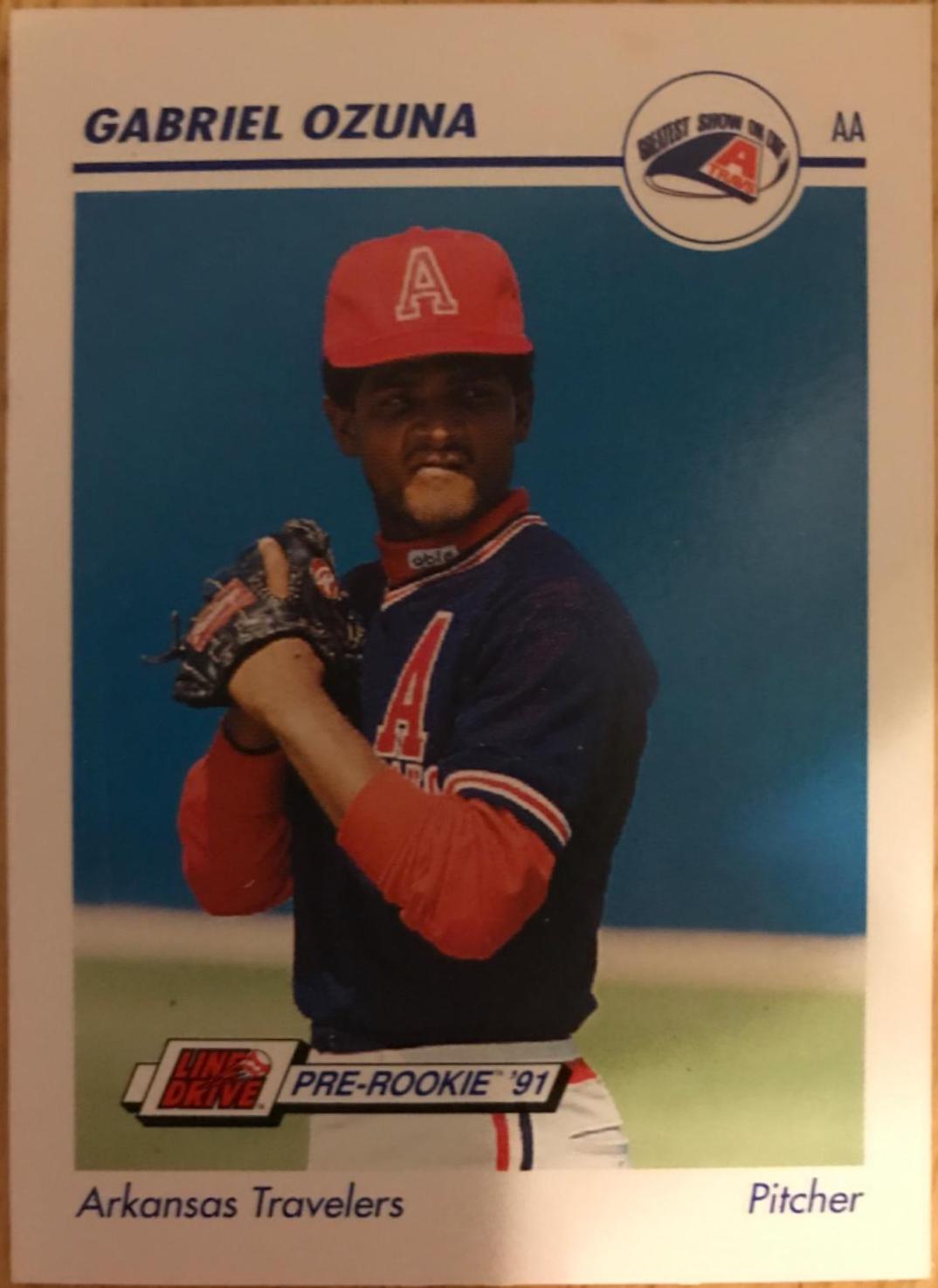 Gabriel Ozuna #41 Baseball Cards 1991 Impel Line Drive Pre Rookie AA