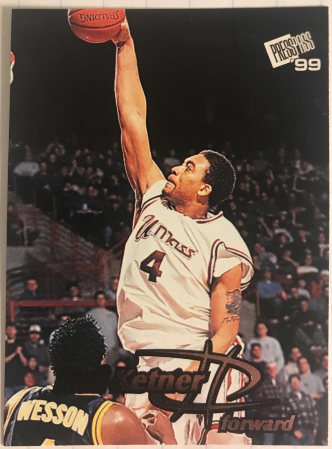 Lari Ketner #34 Basketball Cards 1999 Press Pass