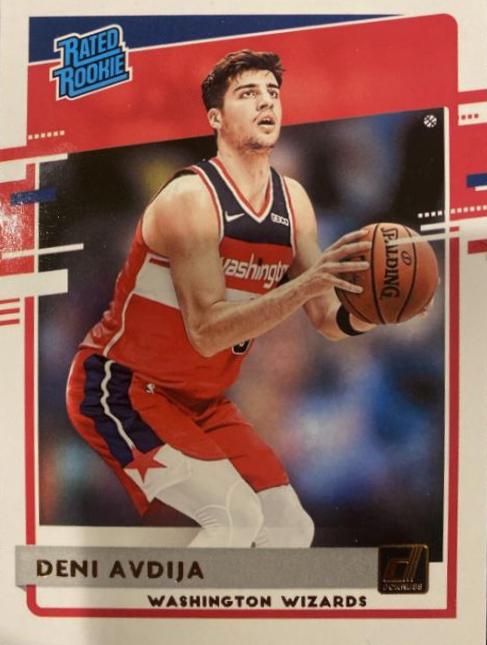 Deni Avdija #205 Basketball Cards 2020 Donruss