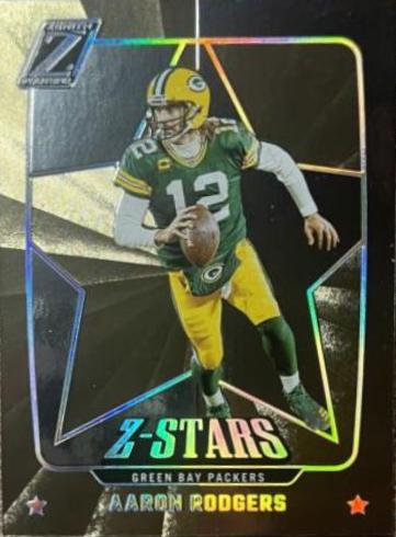 Aaron Rodgers #ZS-16 Football Cards 2022 Panini Zenith Z Stars