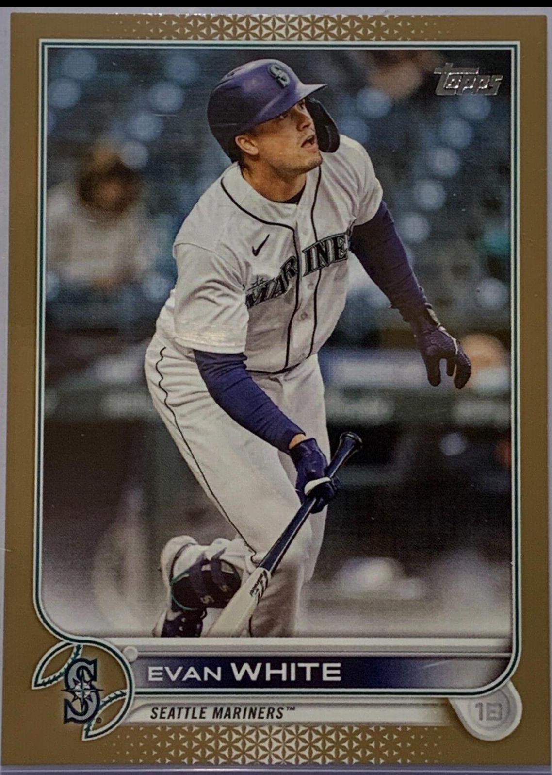 Evan White [Gold] #602 Prices | 2022 Topps | Baseball Cards