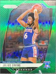 Julius Erving [Green] #292 Prices | 2024 Panini Prizm | Basketball