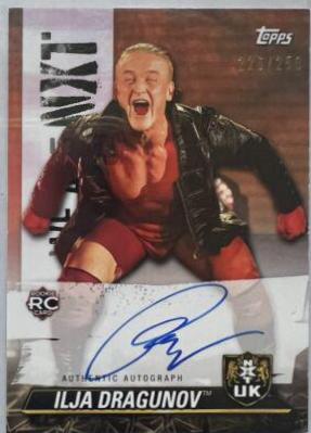 Ilja Dragunov #A-ID Wrestling Cards 2021 Topps WWE We Are NXT Autographs