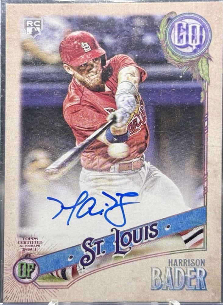 Harrison Bader [Gum Back] #GQA-HB