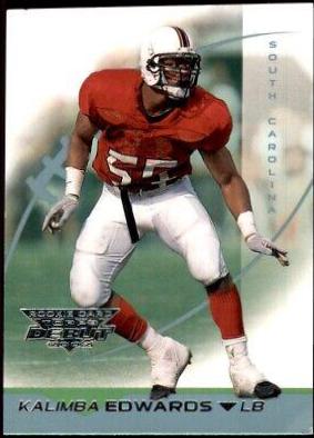 Kalimba Edwards #175 2002 Topps Debut Football