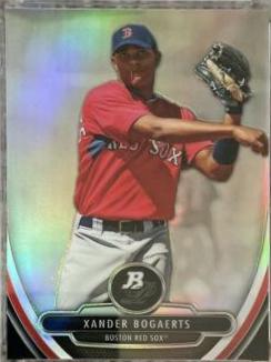 Xander Bogaerts #8 Baseball Cards 2013 Bowman Platinum Chrome Prospects