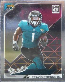 Travis Etienne Jr. #TR-12 Football Cards 2021 Panini Donruss Optic The Rookies