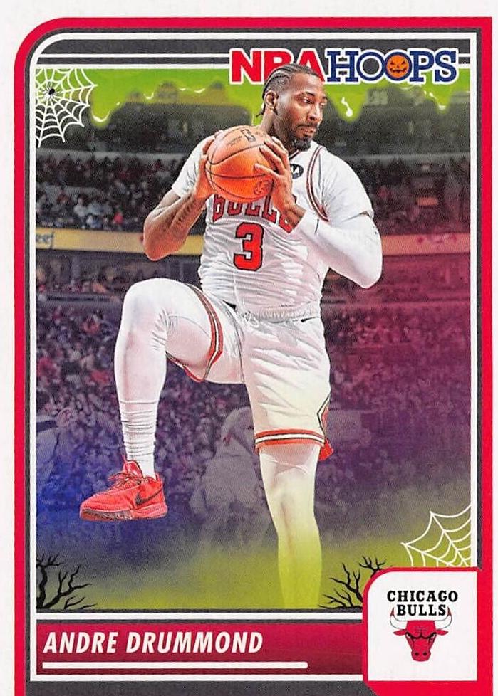 Andre Drummond #33 Basketball Cards 2023 Panini Haunted Hoops