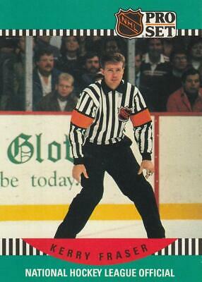 Kerry Fraser #686 Hockey Cards 1990 Pro Set