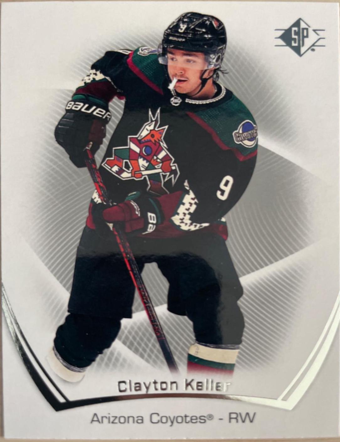 Clayton Keller #15 Hockey Cards 2021 SP