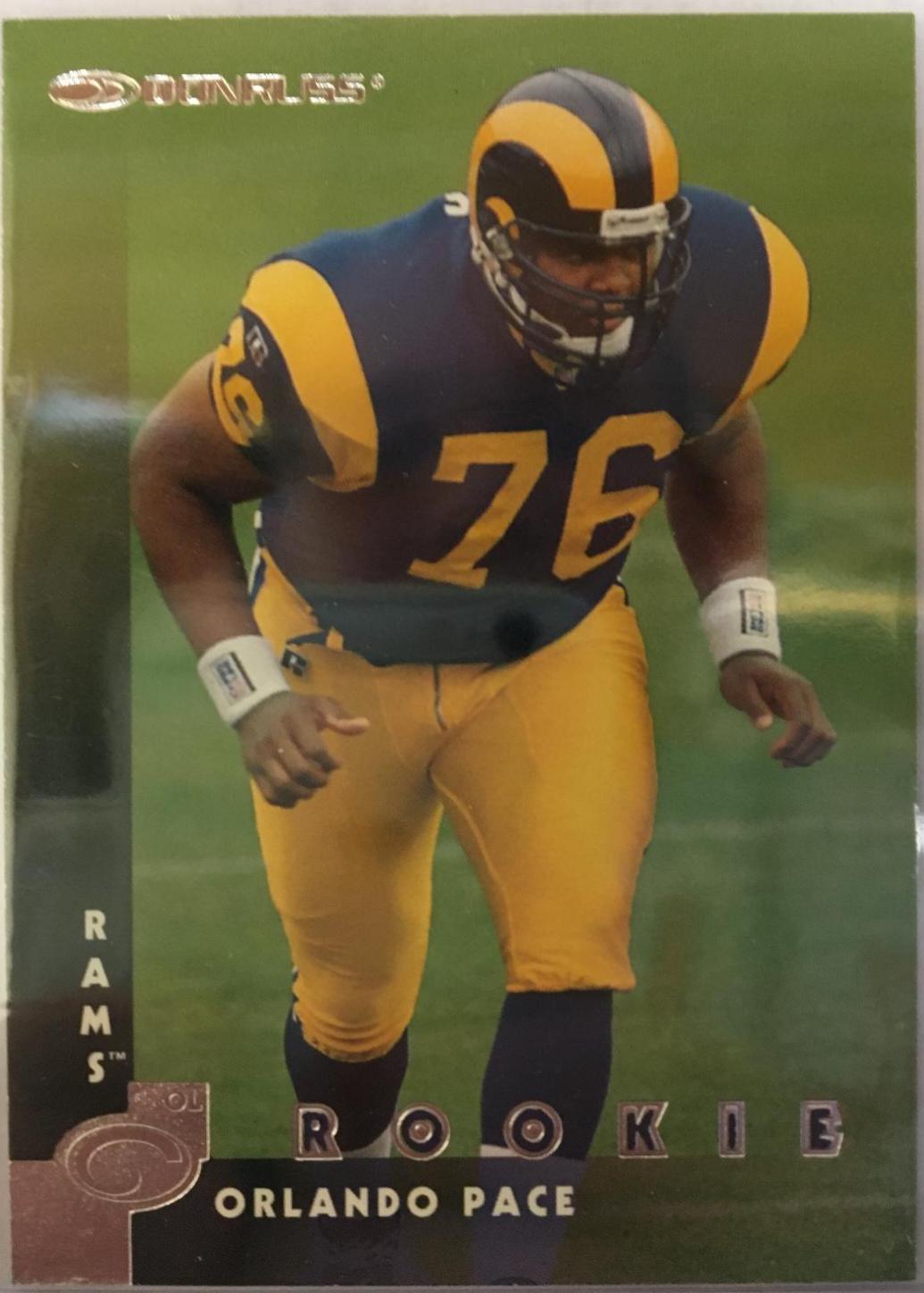 Orlando Pace #202 Football Cards 1997 Donruss