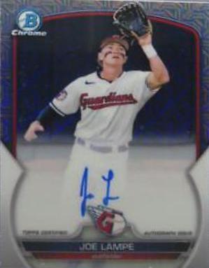 Joe Lampe #BCMA-JL Baseball Cards 2023 Bowman Chrome Prospect Mega Box Autographs