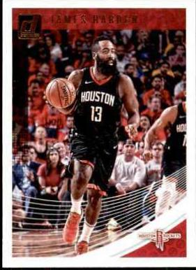 James Harden #72 2018 Panini Donruss Basketball