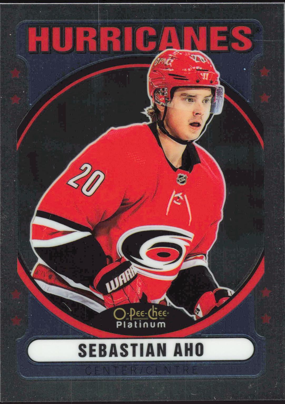 Sebastian Aho #R-24 2021-22 O-Pee-Chee Platinum Hockey Retro