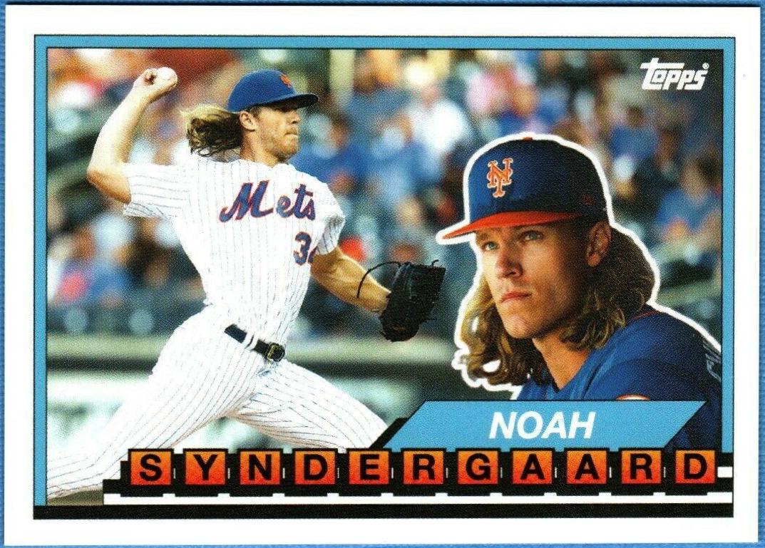 Noah Syndergaard #16 Baseball Cards 2019 Topps Throwback Thursday