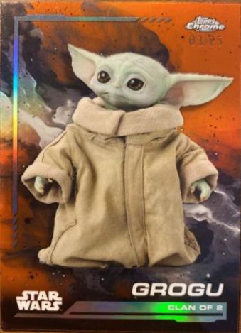 2024 Grogu [Orange Refractor] #22