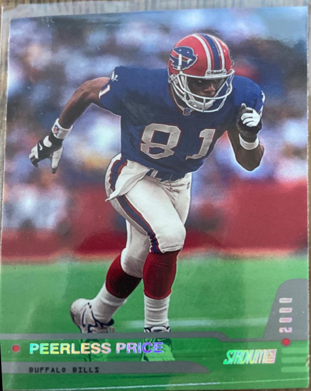 Peerless Price #24 Football Cards 2000 Stadium Club