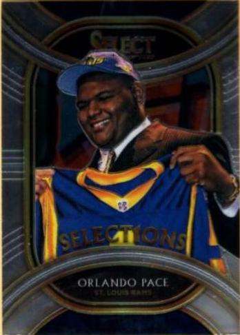 Orlando Pace #S1-12 Football Cards 2020 Panini Select Select1ons