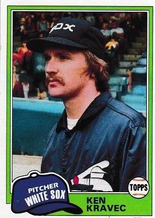 Ken Kravec #67 Baseball Cards 1981 Topps