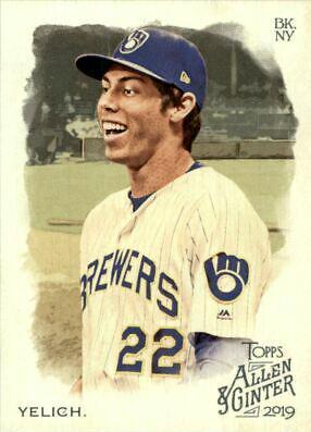 Christian Yelich #2 Baseball Cards 2019 Topps Allen & Ginter