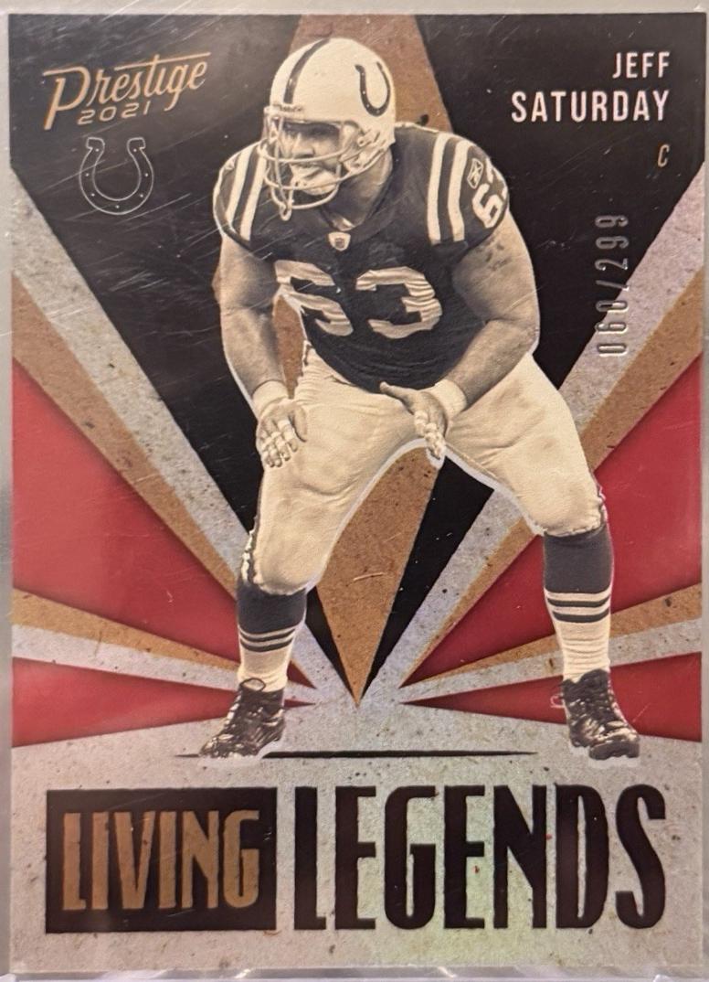 Jeff Saturday [Red] #LL-30