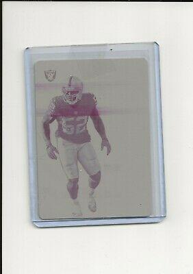 Khalil Mack #5 Football Cards 2017 Panini Rookies & Stars