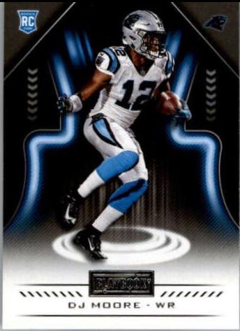 DJ Moore #139 2018 Panini Playbook Football