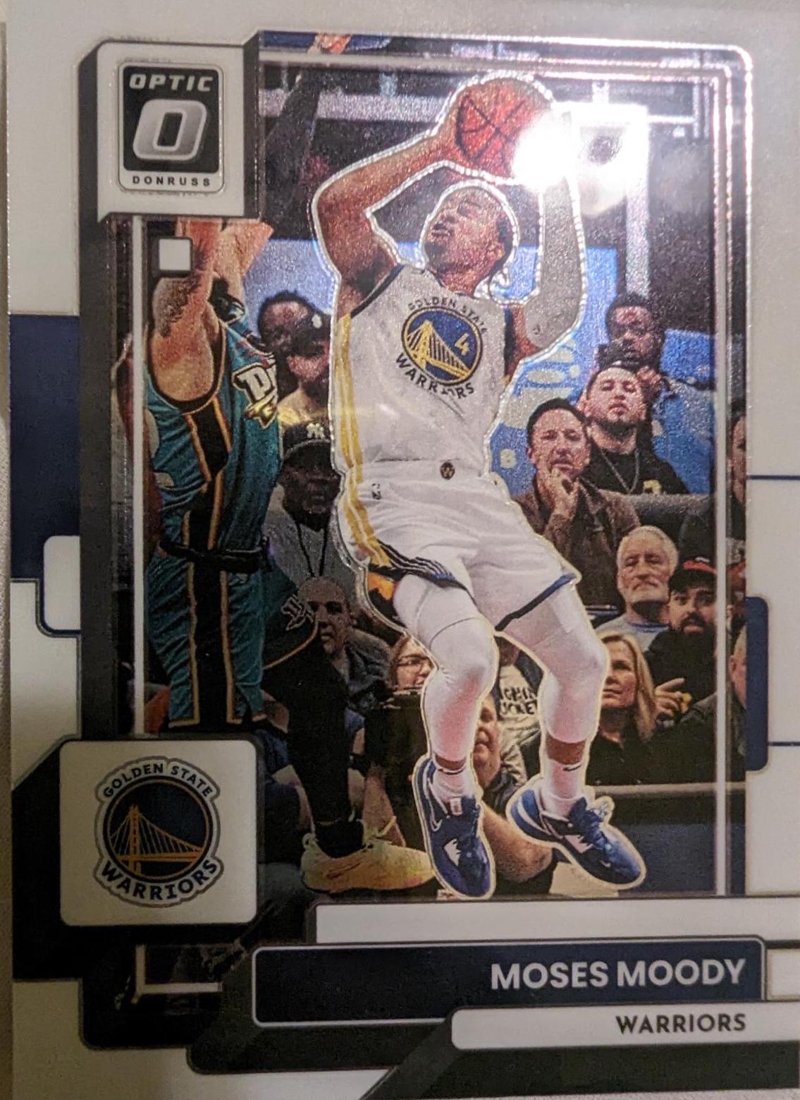 Moses Moody #88 2022 Panini Donruss Optic Basketball