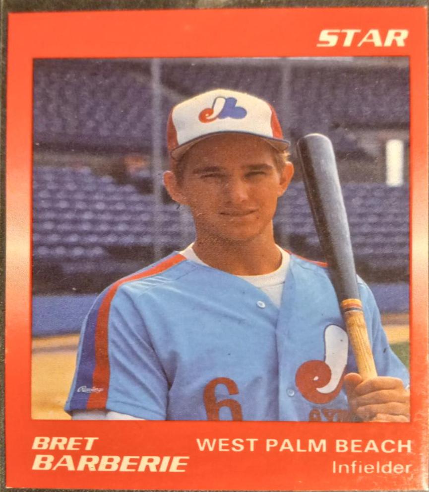 Bret Barberie #32 Baseball Cards 1989 Star