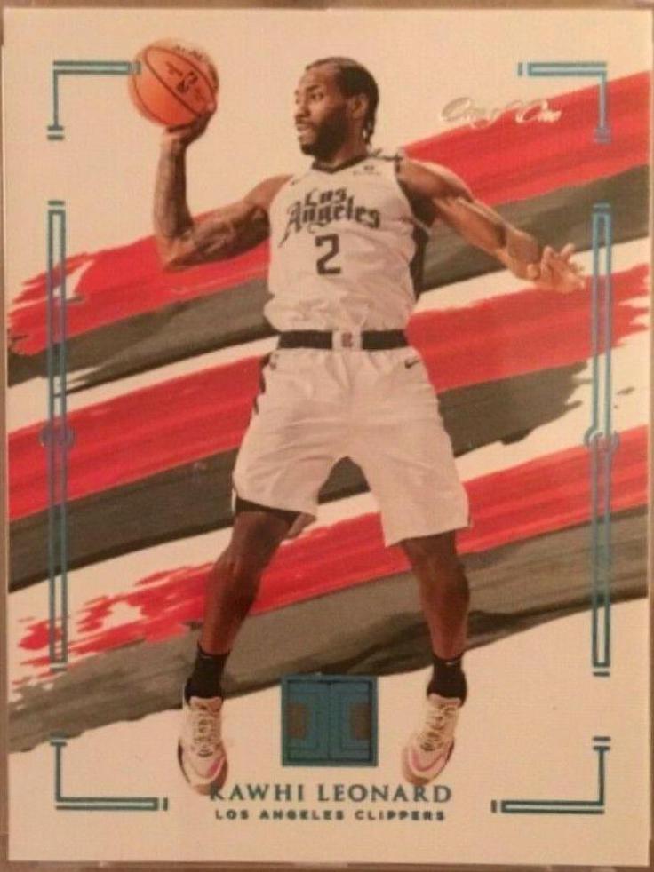 Kawhi Leonard #31 Basketball Cards 2020 Panini Impeccable