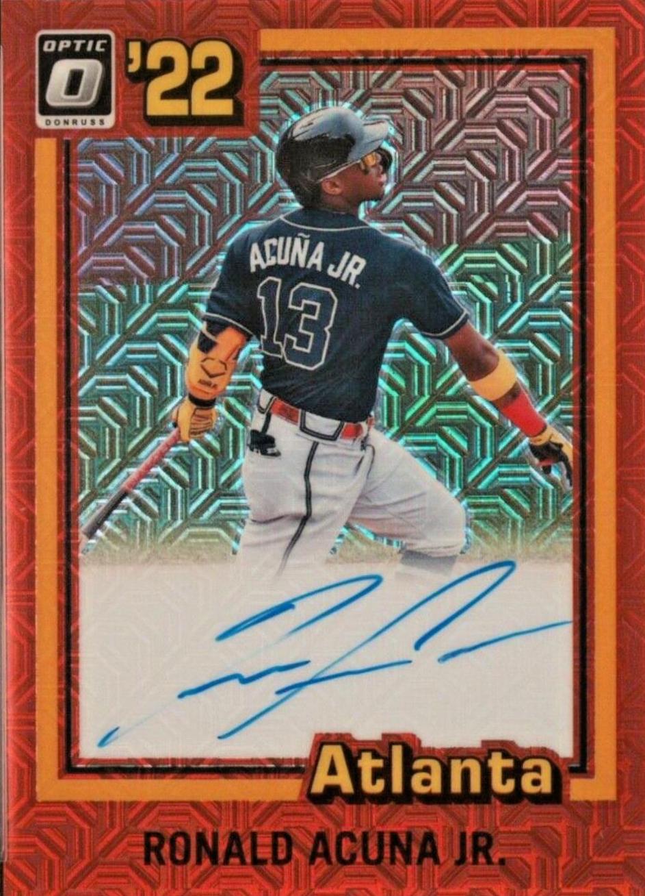 Ronald Acuna Jr. [Red Mojo] #81S-RA