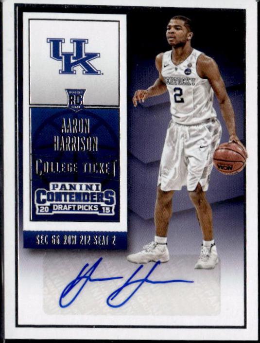 Aaron Harrison [Autograph Playoff Ticket] #101