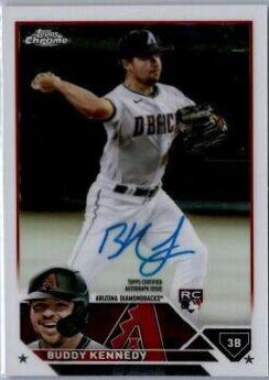 Buddy Kennedy #RA-BK Baseball Cards 2023 Topps Chrome Rookie Autographs
