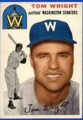 Tom Wright #140 Baseball Cards 1954 Topps Prices