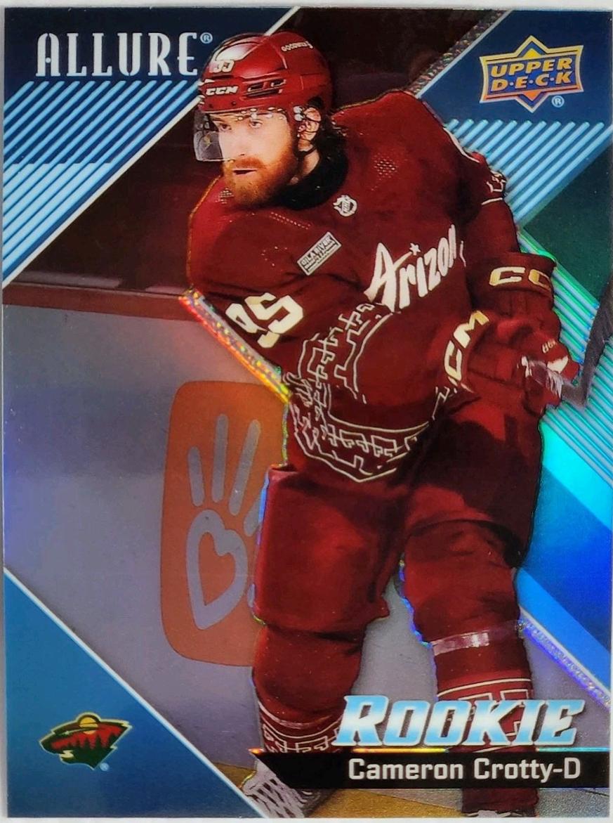 Cameron Crotty #124 Hockey Cards 2024 Upper Deck Allure