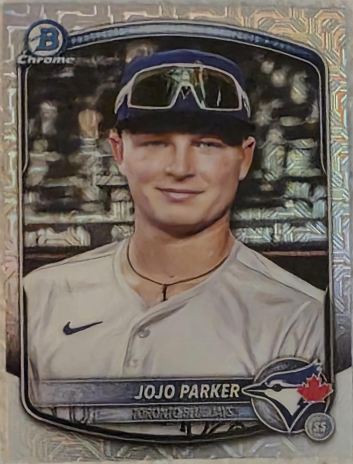 JoJo Parker [Mojo Image Variation] #BDC-8 Prices | 2025 Bowman