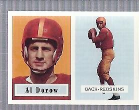 Al Dorow #24 Football Cards 1994 Topps Archives 1957 Reprint