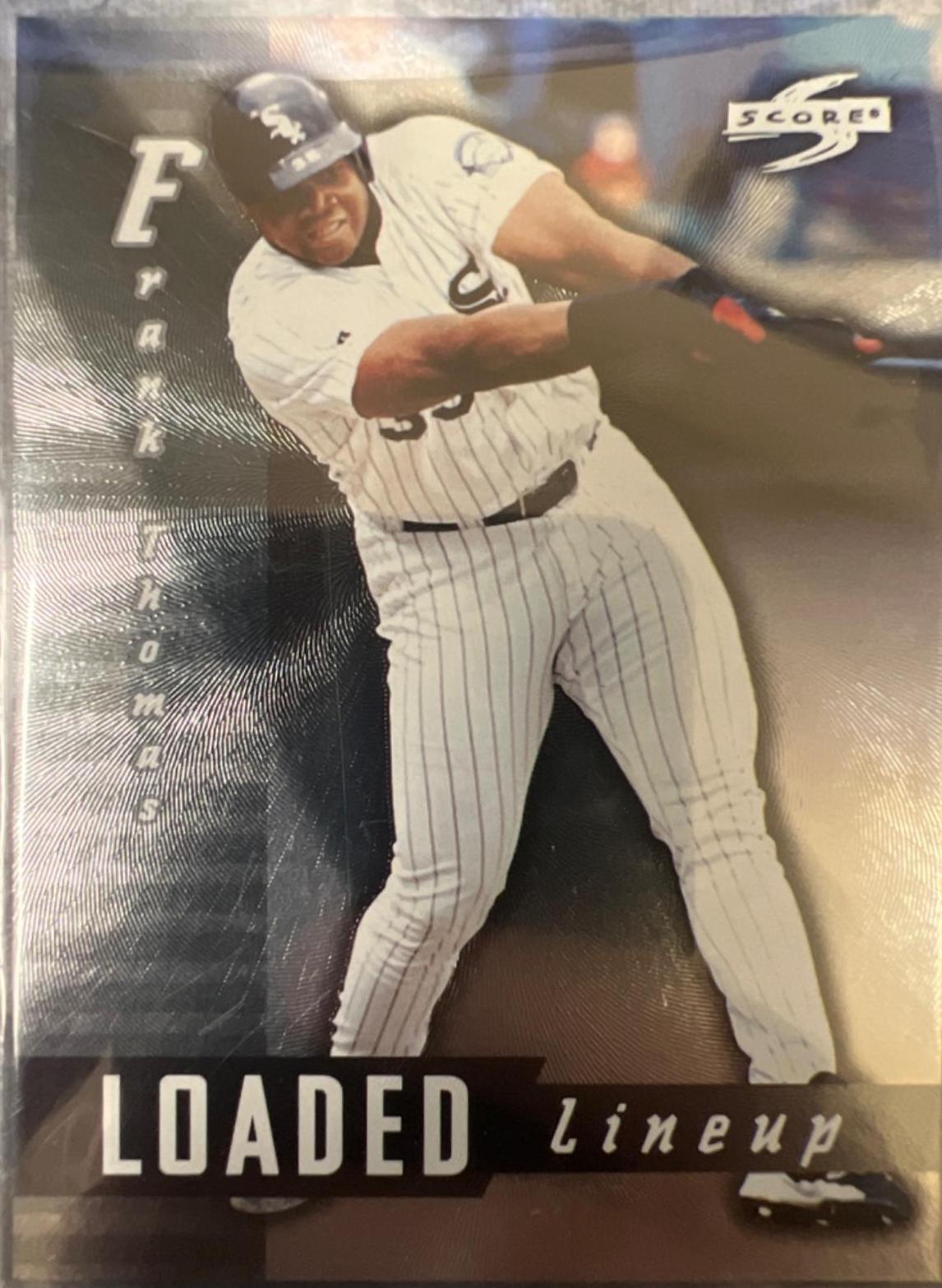 Frank Thomas #LL3 Baseball Cards 1998 Panini Score Loaded Lineup