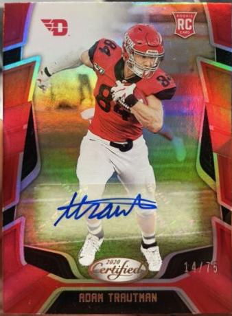 Adam Trautman [Signature Mirror Red] #19