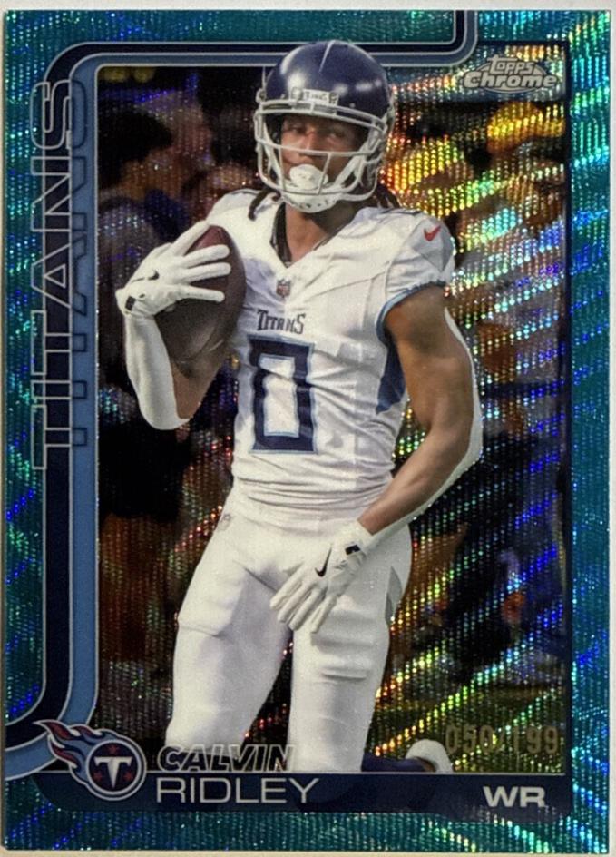 Calvin Ridley [Aqua Wave Refractor] #291