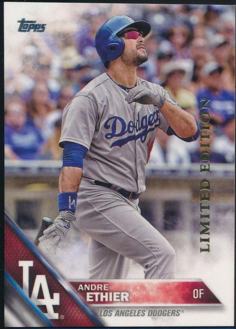 Andre Ethier #11 Baseball Cards 2016 Topps Limited Edition