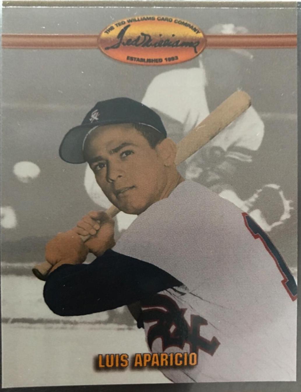 Luis Aparicio #25 Baseball Cards 1993 Ted Williams Co