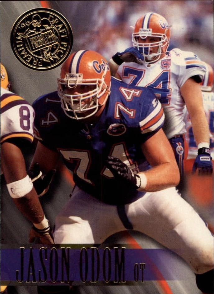 Jason Odom #40 1996 Press Pass Football