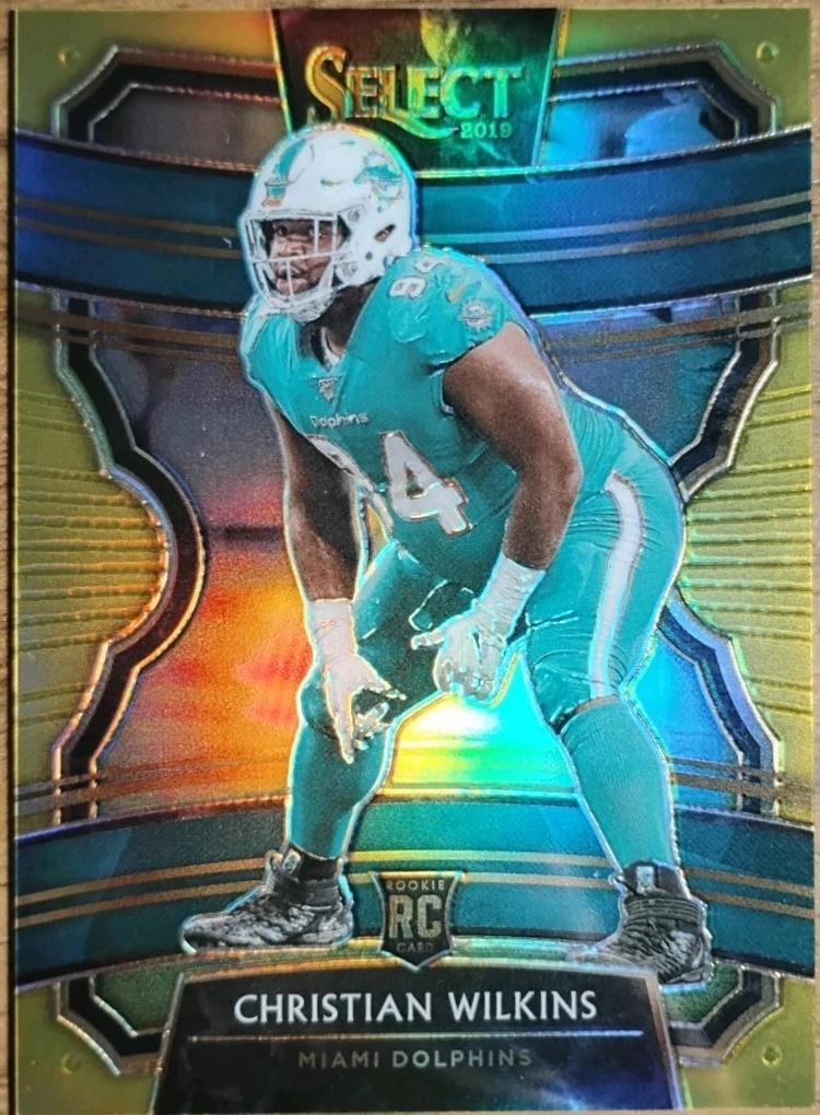 Christian Wilkins [Gold Prizm] #4