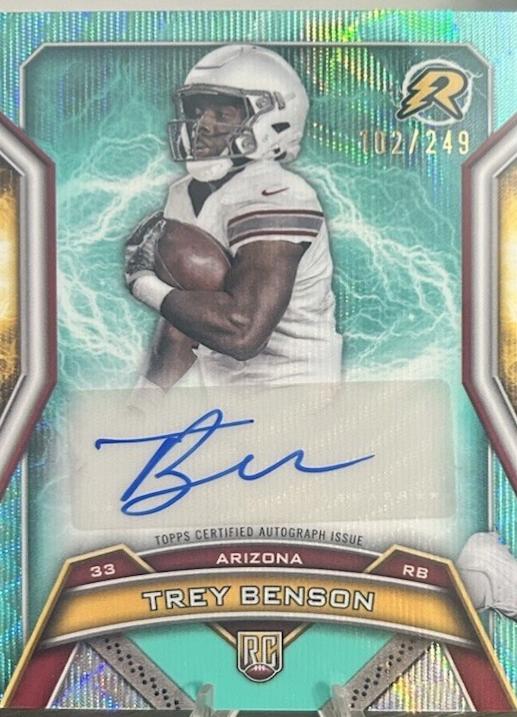 Trey Benson [Aqua Surge] #RRS-TB