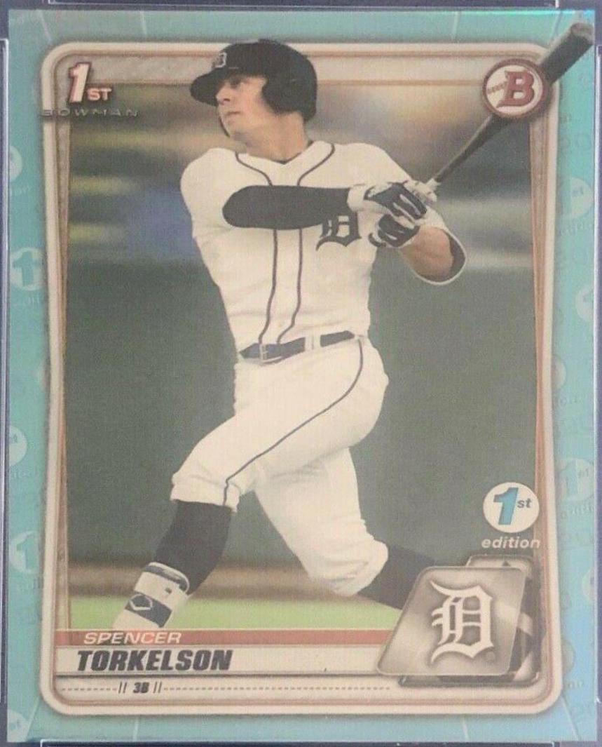 Spencer Torkelson [Sky Blue Foil] #BD-121